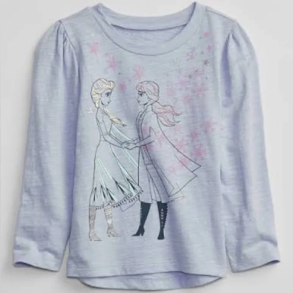 Gap Disney Frozen 2 Long Sleeve Shirt size 3